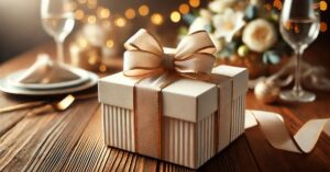 Bryllupsgave fra forældre