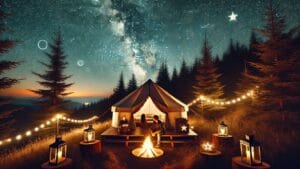 Glamping bryllupsrejse